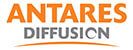 Logo Antares Diffusion, partenaire de Camper service le spécialiste de la réparation de camping-car dans le Rhône